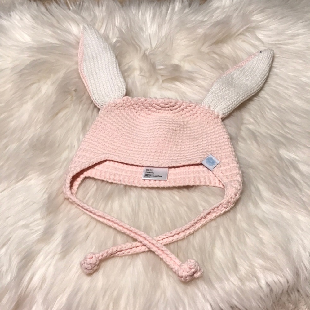 Beba Bean Bunny Beanie! 3-6 Months!